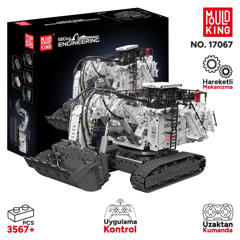 Mould King 17067 Yaratıcı Yapı Blok Seti Building Blocks