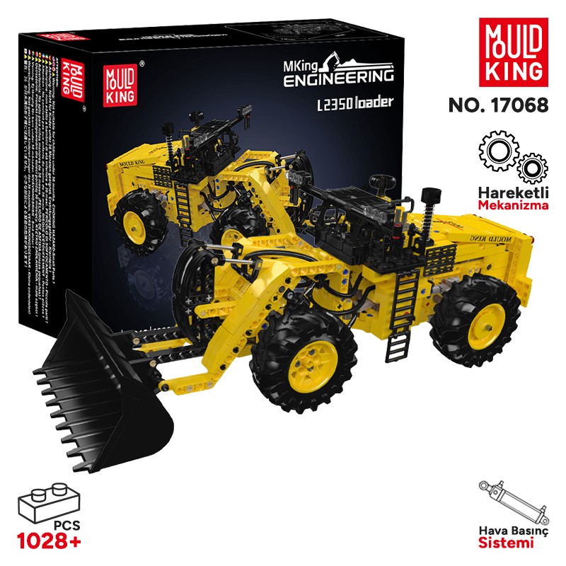 Mould King 17068 Yaratıcı Yapı Blok Seti Building Blocks
