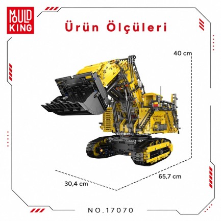Mould King 17070 Yaratıcı Yapı Blok Seti Building Blocks - Thumbnail