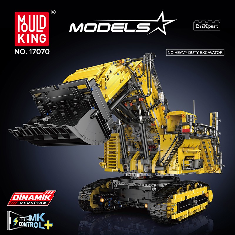 Mould King 17070 Yaratıcı Yapı Blok Seti Building Blocks