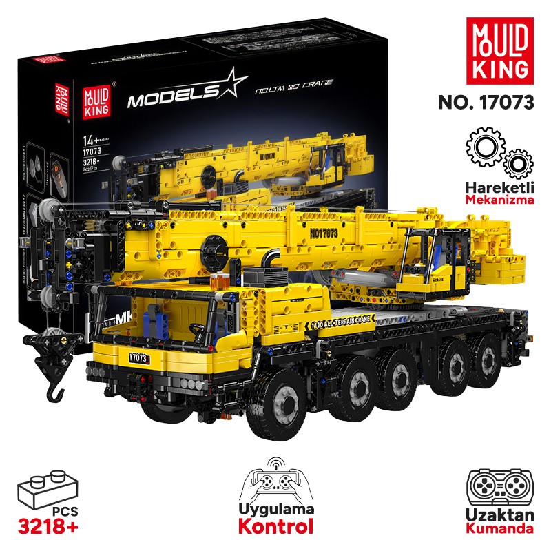 Mould King 17073 Yaratıcı Yapı Blok Seti Building Blocks