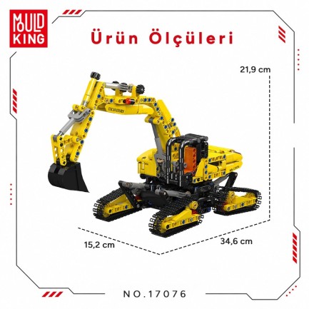 Mould King 17076 Yaratıcı Yapı Blok Seti Building Blocks - Thumbnail