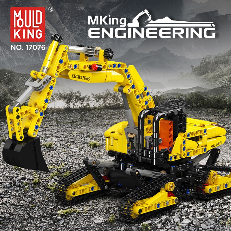Mould King 17076 Yaratıcı Yapı Blok Seti Building Blocks