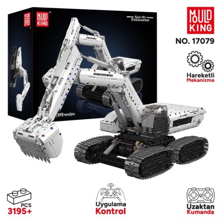 Mould King - Mould King 17079 Yaratıcı Yapı Blok Seti Building Blocks