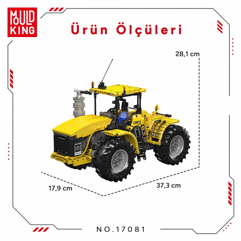 Mould King 17081 Yaratıcı Yapı Blok Seti Building Blocks