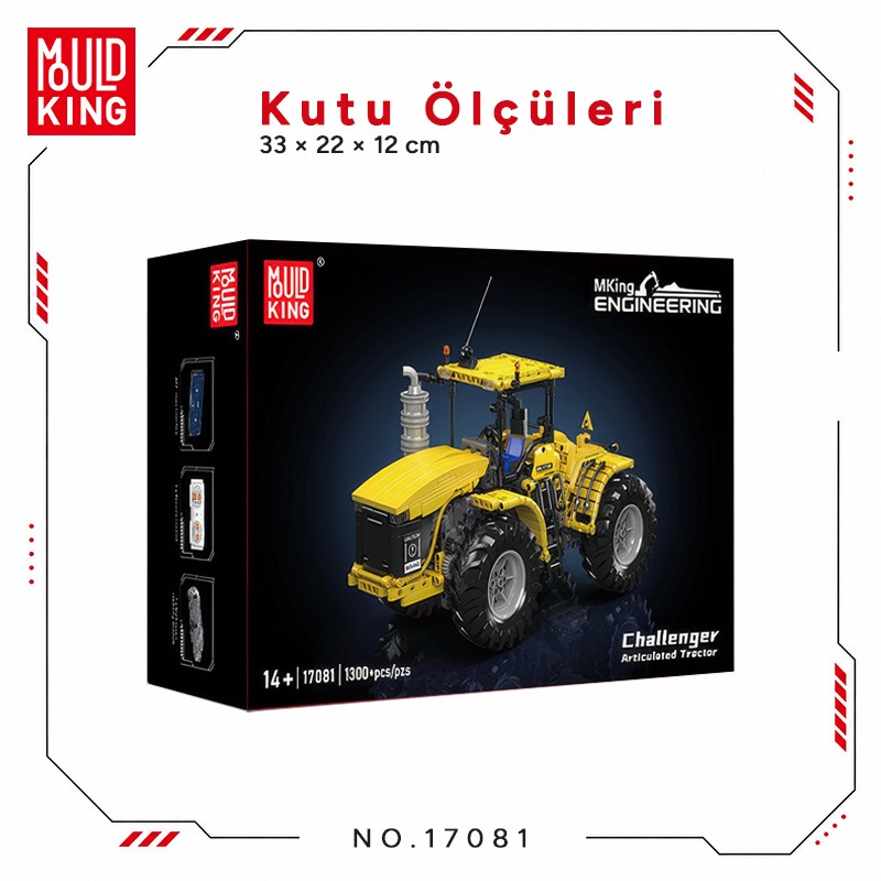 Mould King 17081 Yaratıcı Yapı Blok Seti Building Blocks