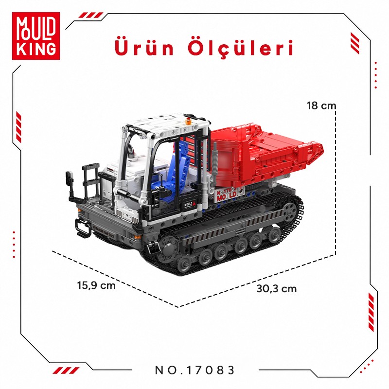 Mould King 17083 Yaratıcı Yapı Blok Seti Building Blocks