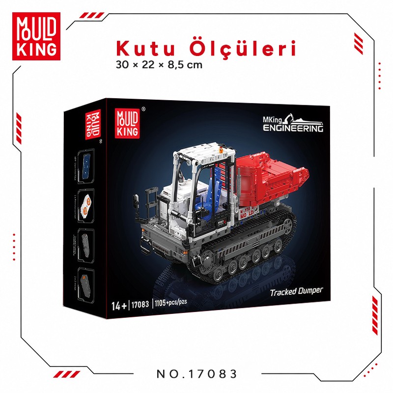 Mould King 17083 Yaratıcı Yapı Blok Seti Building Blocks