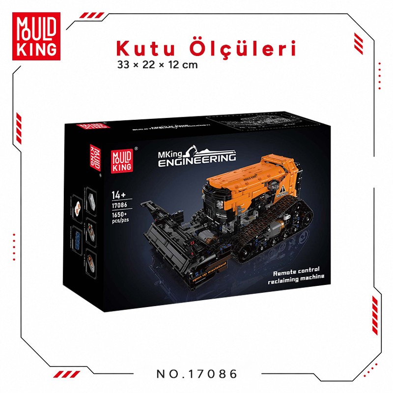 Mould King 17086 Yaratıcı Yapı Blok Seti Building Blocks