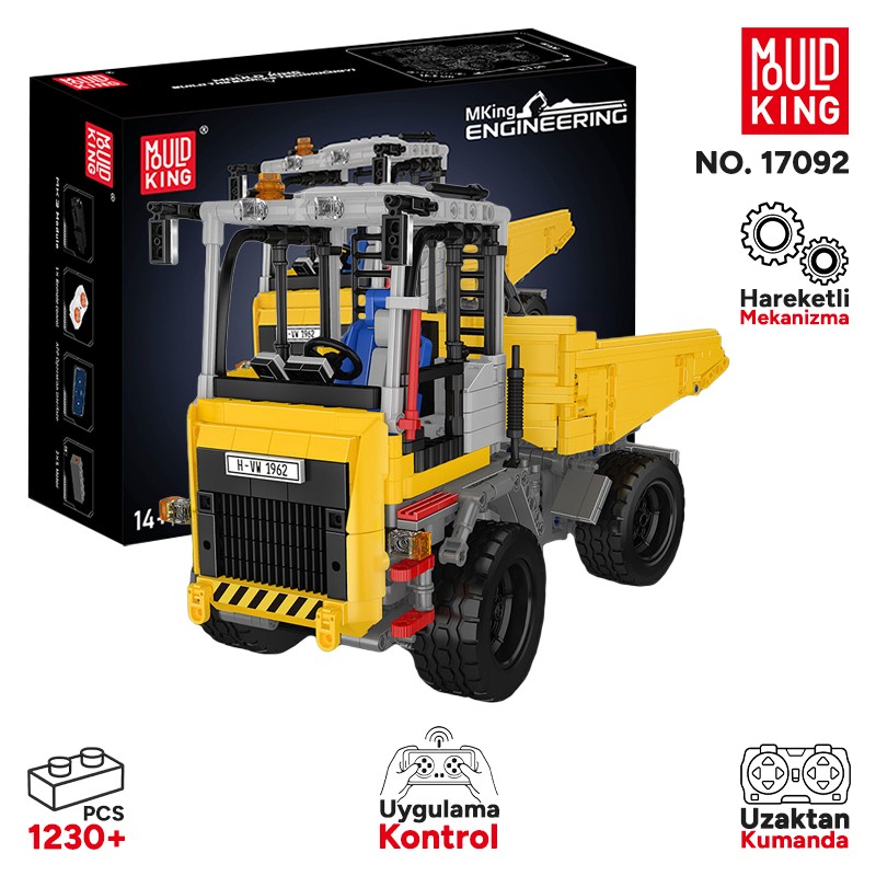 Mould King 17092 Yaratıcı Yapı Blok Seti Building Blocks