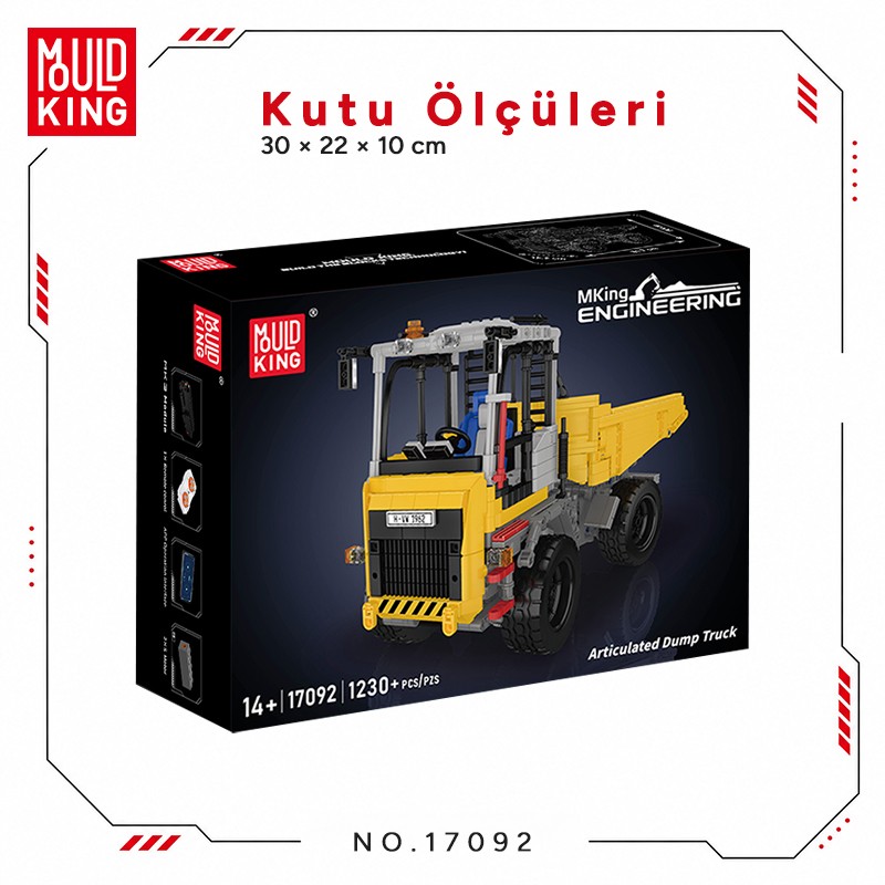 Mould King 17092 Yaratıcı Yapı Blok Seti Building Blocks