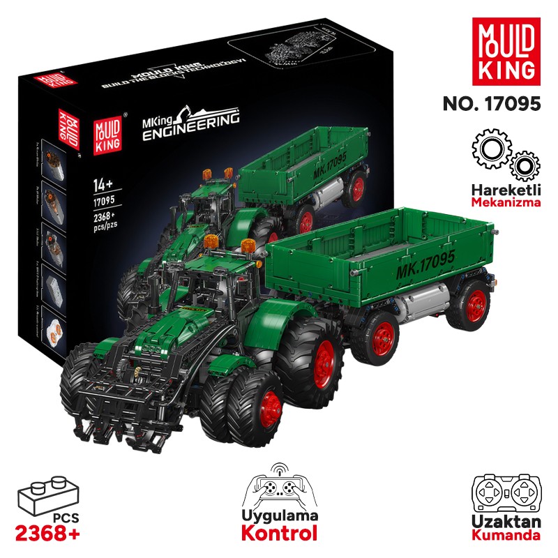 Mould King 17095 Yaratıcı Yapı Blok Seti Building Blocks