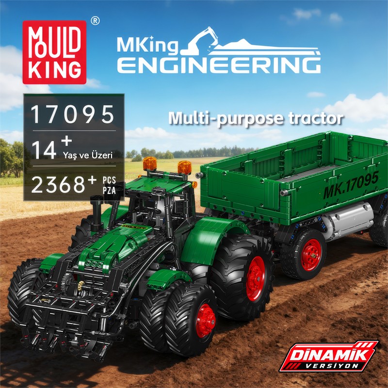 Mould King 17095 Yaratıcı Yapı Blok Seti Building Blocks