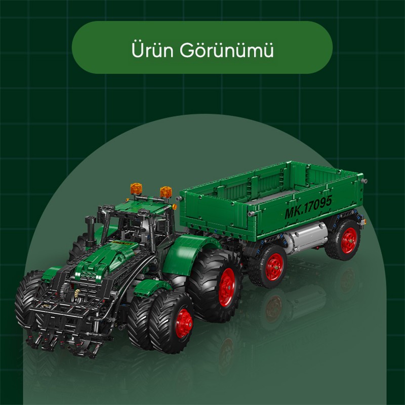 Mould King 17095 Yaratıcı Yapı Blok Seti Building Blocks