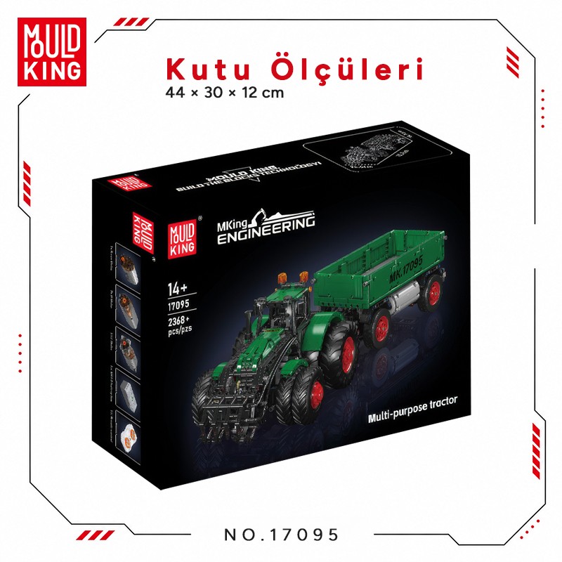 Mould King 17095 Yaratıcı Yapı Blok Seti Building Blocks