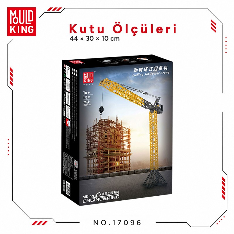 Mould King 17096 Yaratıcı Yapı Blok Seti Building Blocks