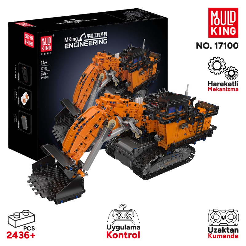Mould King 17100 Yaratıcı Yapı Blok Seti Building Blocks