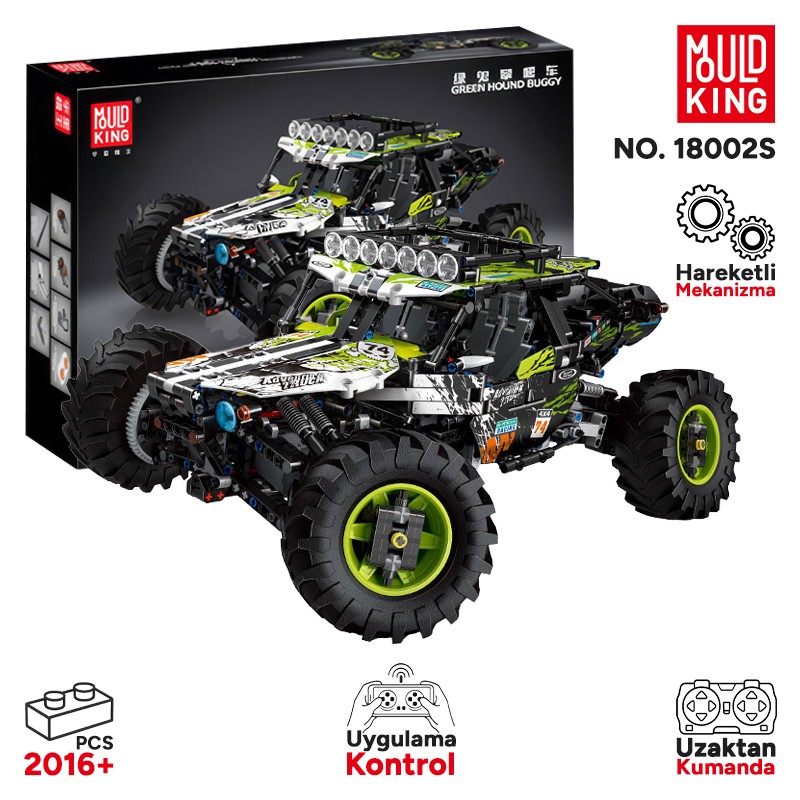 Mould King 18002S Yaratıcı Yapı Blok Seti Building Blocks