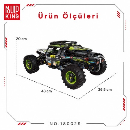 Mould King 18002S Yaratıcı Yapı Blok Seti Building Blocks - Thumbnail