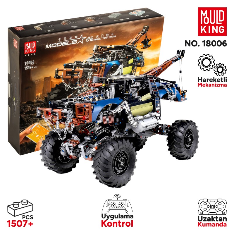 Mould King 18006 Yaratıcı Yapı Blok Seti Building Blocks