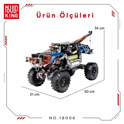 Mould King 18006 Yaratıcı Yapı Blok Seti Building Blocks - Thumbnail