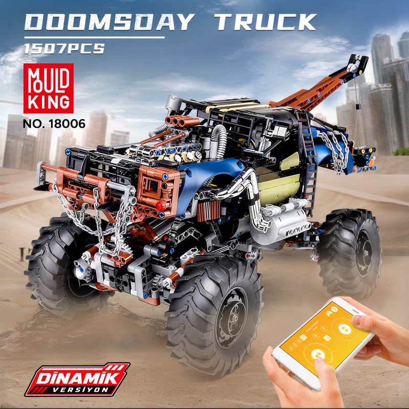 Mould King 18006 Yaratıcı Yapı Blok Seti Building Blocks