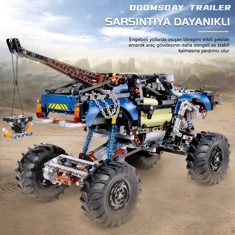 Mould King 18006 Yaratıcı Yapı Blok Seti Building Blocks