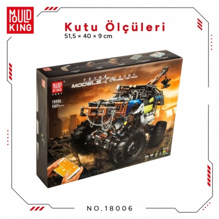 Mould King 18006 Yaratıcı Yapı Blok Seti Building Blocks - Thumbnail