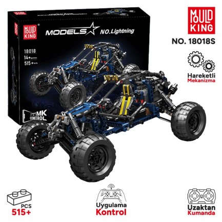 Mould King - Mould King 18018S Yaratıcı Yapı Blok Seti Building Blocks