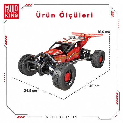 Mould King 18019BS Yaratıcı Yapı Blok Seti Building Blocks - Thumbnail