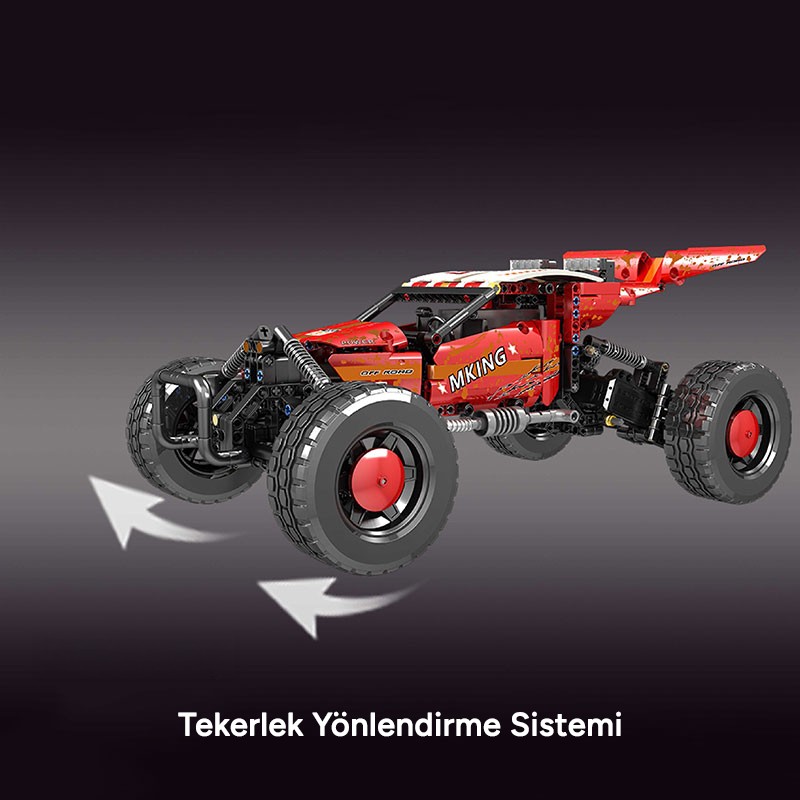 Mould King 18019BS Yaratıcı Yapı Blok Seti Building Blocks