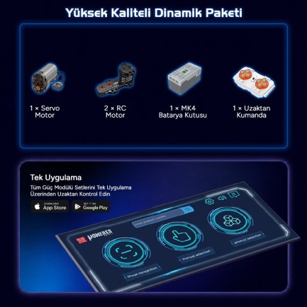 Mould King 18019BS Yaratıcı Yapı Blok Seti Building Blocks - Thumbnail