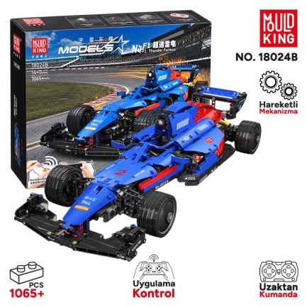 Mould King - Mould King 18024B Yaratıcı Yapı Blok Seti Building Blocks