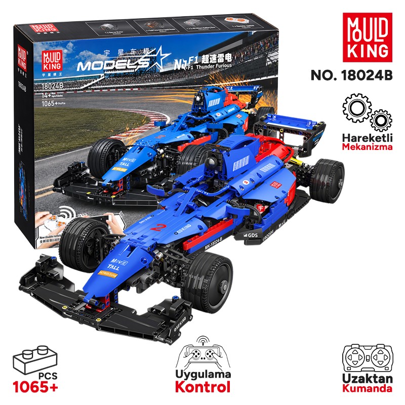 Mould King 18024B Yaratıcı Yapı Blok Seti Building Blocks