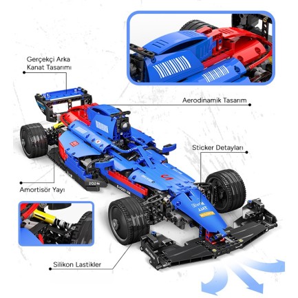Mould King 18024B Yaratıcı Yapı Blok Seti Building Blocks - Thumbnail