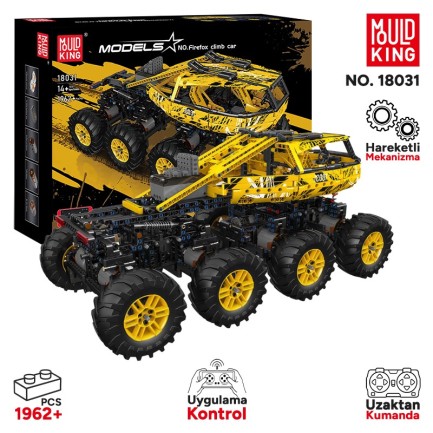 Mould King - Mould King 18031 Yaratıcı Yapı Blok Seti Building Blocks