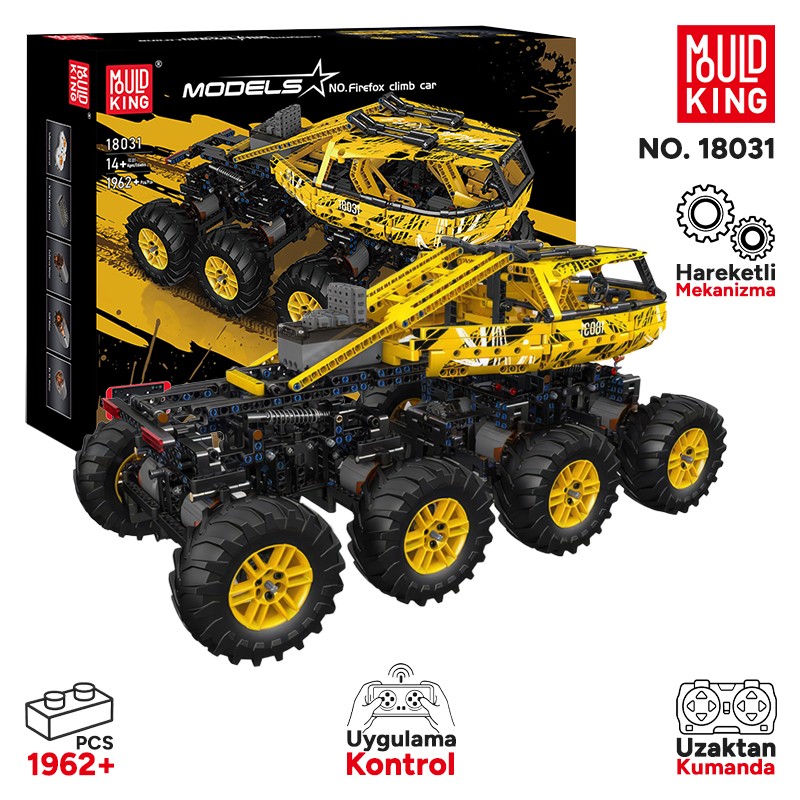 Mould King 18031 Yaratıcı Yapı Blok Seti Building Blocks