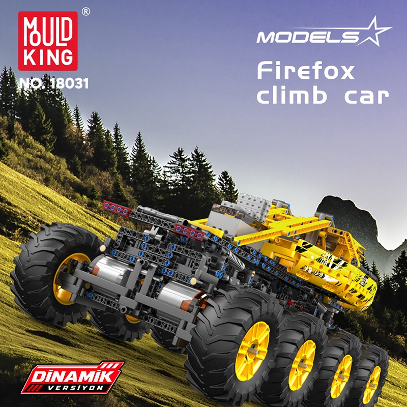 Mould King 18031 Yaratıcı Yapı Blok Seti Building Blocks