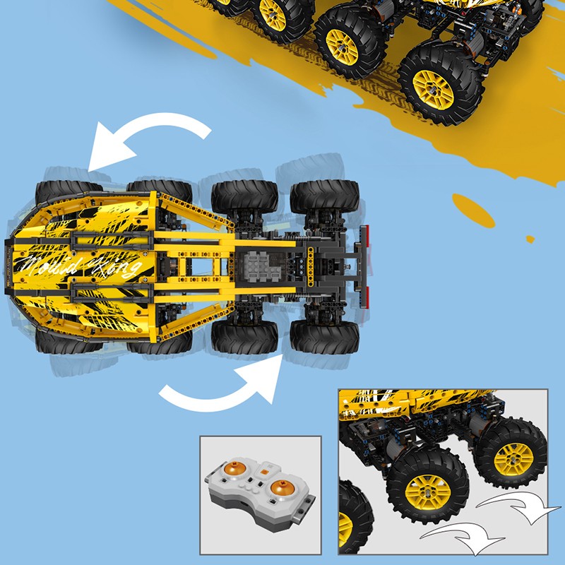Mould King 18031 Yaratıcı Yapı Blok Seti Building Blocks