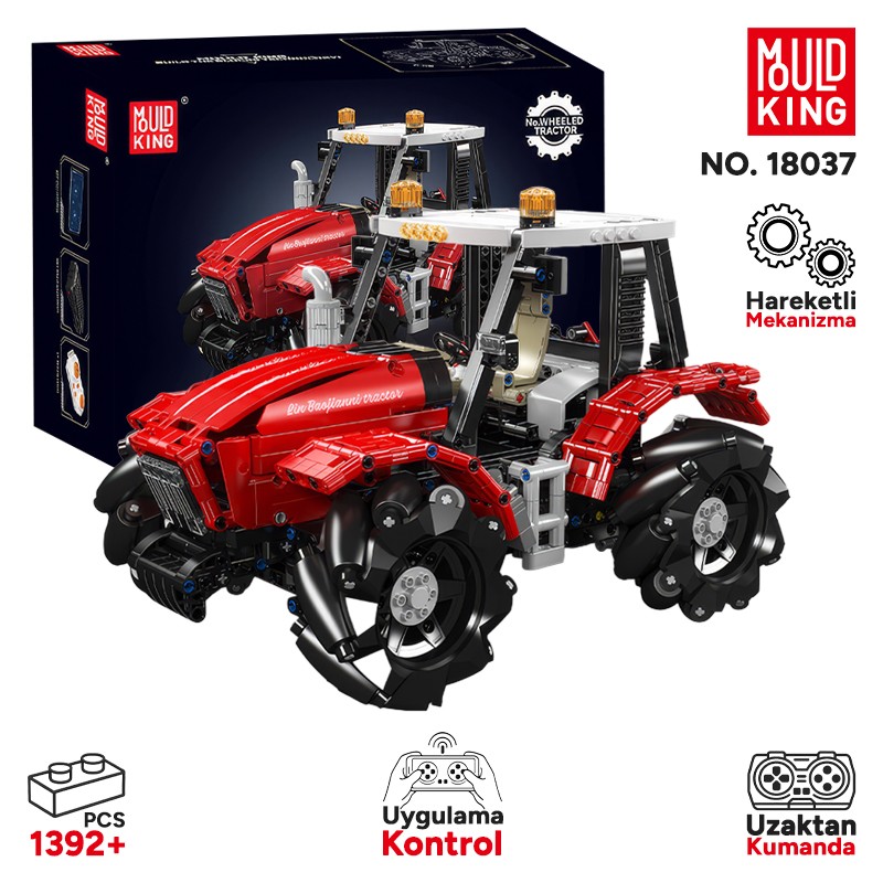 Mould King 18037 Yaratıcı Yapı Blok Seti Building Blocks