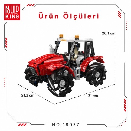 Mould King 18037 Yaratıcı Yapı Blok Seti Building Blocks - Thumbnail