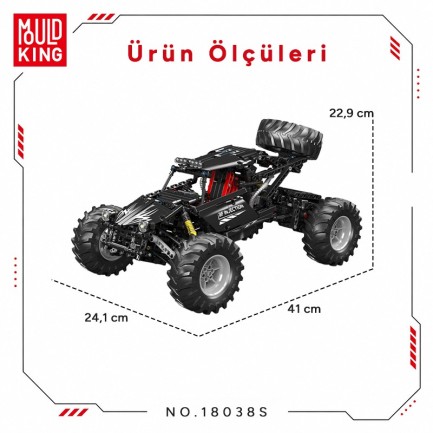 Mould King 18038S Yaratıcı Yapı Blok Seti Building Blocks - Thumbnail