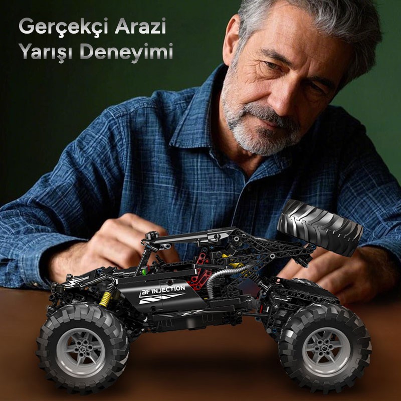Mould King 18038S Yaratıcı Yapı Blok Seti Building Blocks