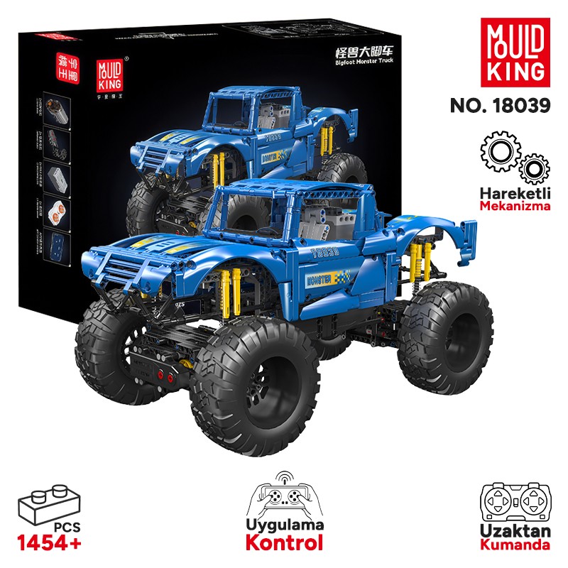 Mould King 18039 Yaratıcı Yapı Blok Seti Building Blocks