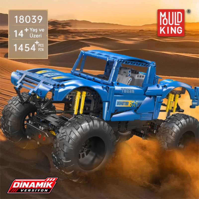Mould King 18039 Yaratıcı Yapı Blok Seti Building Blocks