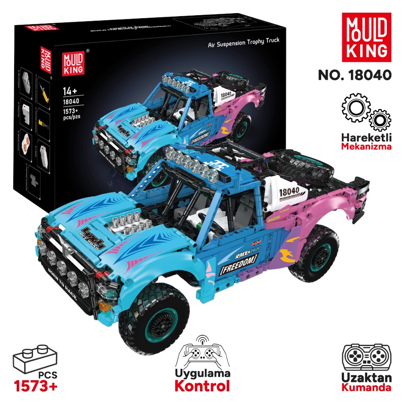 Mould King 18040 Yaratıcı Yapı Blok Seti Building Blocks