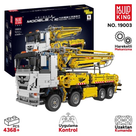 Mould King - Mould King 19003 Yaratıcı Yapı Blok Seti Building Blocks