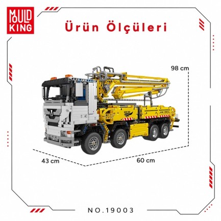 Mould King 19003 Yaratıcı Yapı Blok Seti Building Blocks - Thumbnail