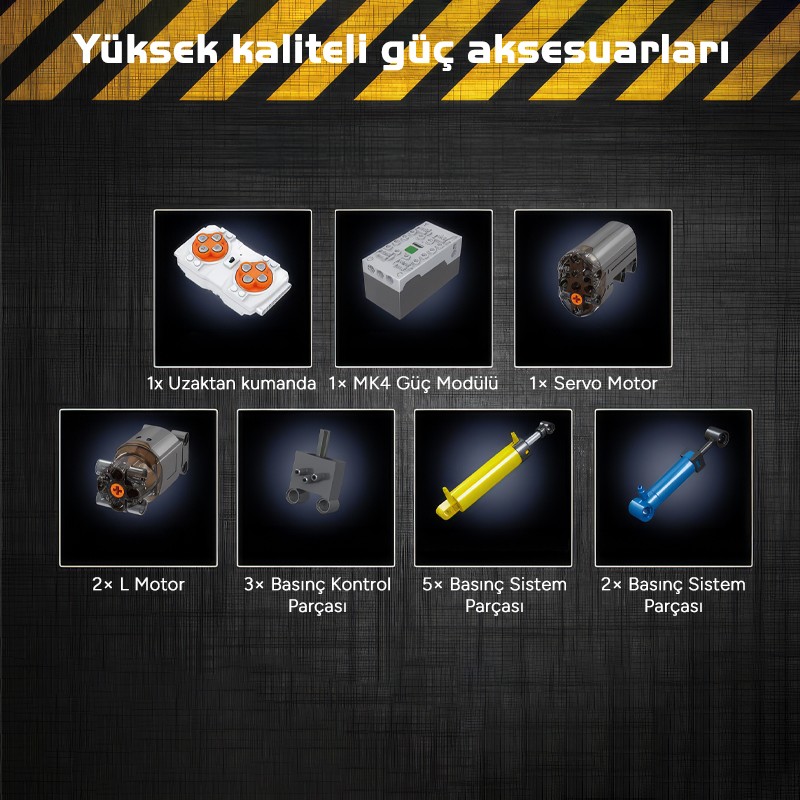 Mould King 19003 Yaratıcı Yapı Blok Seti Building Blocks