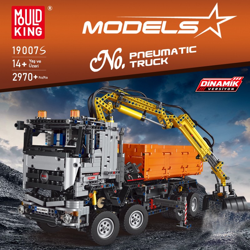 Mould King 19007S Yaratıcı Yapı Blok Seti Building Blocks